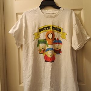 South Park Mens or Women's White T-Shirt